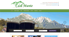 Desktop Screenshot of casamunte.ro
